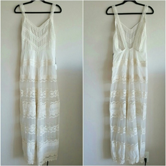 🍒NWT🍒 TULAROSA BOHO MAXI DRESS - Picture 6 of 7